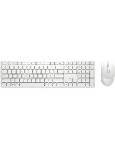 Tastaturi Dell Dell Pro Wireless Keyboard and Mouse-KM5221W-Russian (QWERTY)-White