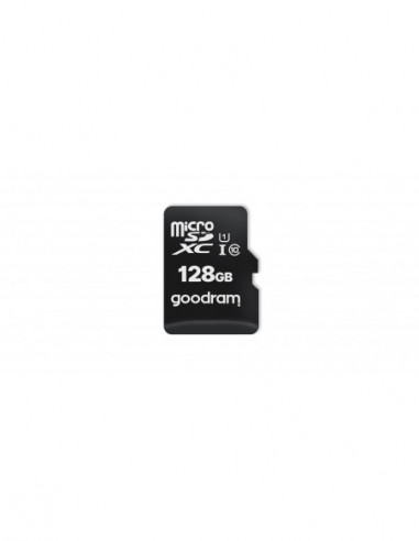 Безопасные цифровые карты микро 128GB microSD Class10 U1 UHS-I + SD adapter Goodram M1AA- 600x- Up to: 90MBs