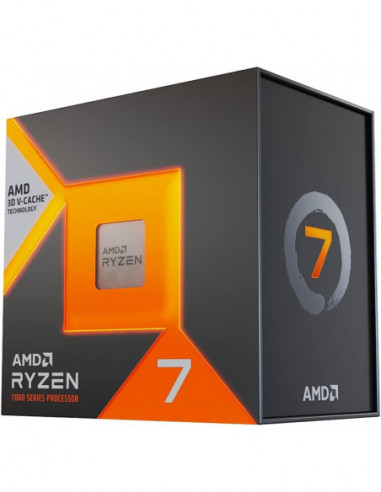 Процессор AM5 AMD Ryzen 7 7800X3D- Socket AM5- 4.2-5.0GHz (8C16T)- 8MB L2 + 96MB L3 Cache- AMD Radeon Graphics- AMD 3D V-Cache t