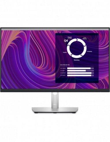 Monitoare LCD 24 inch 23.8 DELL IPS LED P2423D Ultrathin Bezel Black (5ms- 1000:1- 350cd- 2560x1440- 178178- DisplayPort- HDMI-