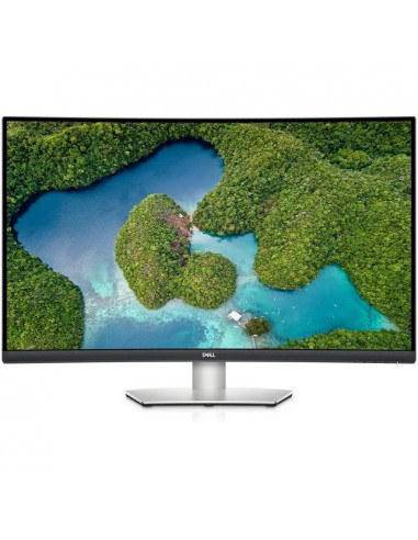 Monitoare LCD 27-35 Full-HD și UWHD 31.5 DELL VA LED S3221QSA 4K Curved Borderless BlackSilver (4ms- 3000:1- 300cd- 3840x2160- 1