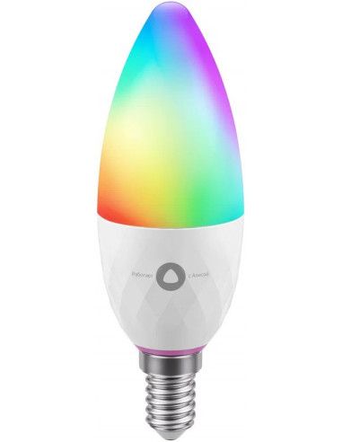 Smart освещение LED Bulb YANDEX Smart Bulb E14 with Alisa- Smart Wi-Fi RGB LED Bulb E14 with Dimmable Light- RGB- Color Tempera