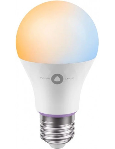 Smart iluminație LED Bulb YANDEX Smart Bulb E27 with Alisa- Smart Wi-Fi White LED Bulb E27 with Dimmable Light- Color Temperatu