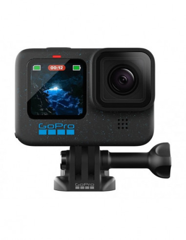Экшн-камеры Action Camera GoPro HERO 12 Black+microSD Card 64GB- Photo-Video Resolutions:27MP5.3K60+2.7K240- 8xslow-motion- wate