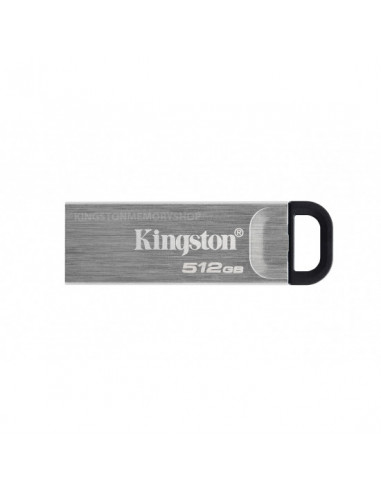 Unități de alimentare pentru PC NZXT 512GB USB3.2 Kingston DataTraveler Kyson Silver- Metal casing- Compact and lightweight (Re
