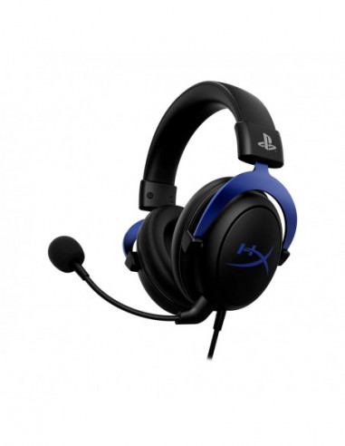 Наушники HyperX Headset HyperX Cloud PS- BlackBlue- Official Playstation licensed headset- Solid aluminium build- Microphone: d