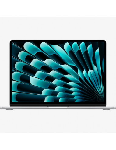 Ноутбуки Apple Apple MacBook Air 13.6- Apple M3 chip with 8-core CPU and 8-core GPU- 8GB- 256GB SSD- Silver