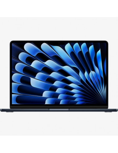 Laptopuri Apple Apple MacBook Air 13.6- Apple M3 chip with 8-core CPU and 8-core GPU- 8GB- 256GB SSD- Midnight
