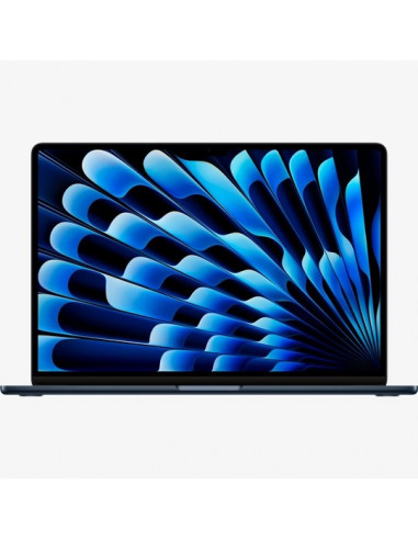 Laptopuri Apple Apple MacBook Air 15.3- Apple M3 chip with 8-core CPU and 10-core GPU- 8GB- 512GB SSD- Midnight