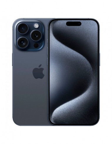 Telefoane mobile Apple Apple iPhone 15 Pro 256GB Blue Titanium Model (A3102)