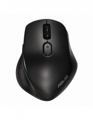 Mouse-uri Asus Wireless Mouse Asus MW203- Optical- 1000-2400 dpi- 6 buttons- Ergonomic- Silent- 1xAA- BT2.4- Black