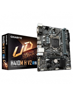 Материнская плата Gigabyte H410M H V2, LGA1200, Intel H470, Micro-ATX