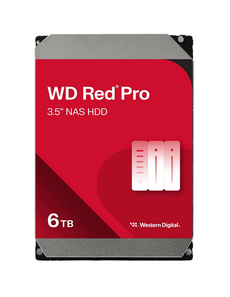 Жесткий диск Western Digital WD Red Pro, 3.5", 6 ТБ <WD6005FFBX>