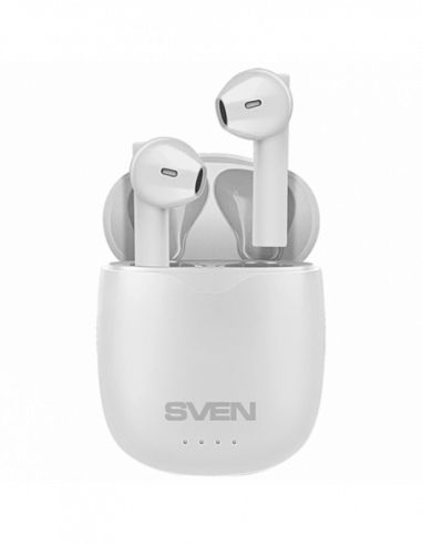 SVEN Bluetooth și TWS True Wireless Earphones SVEN E-727BT- White