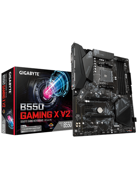 Placă de bază Gigabyte B550 GAMING X V2, AM4, AMD B550, ATX