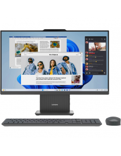 Моноблок Lenovo IdeaCentre AIO 27ARR9, 27", AMD Ryzen 5 7535HS, 16Гб/512Гб, Без ОС, Luna Grey