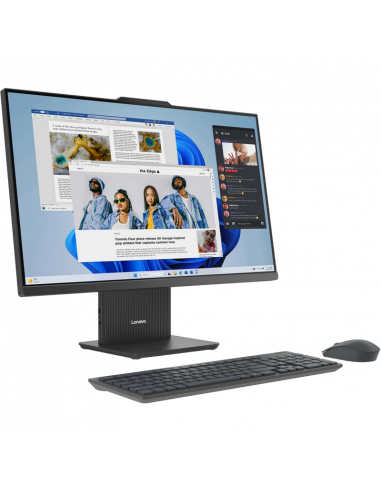 Computer All-in-One Lenovo IdeaCentre AIO 27ARR9, 27", AMD Ryzen 5 7535HS, 16GB/512GB, Fără SO, Luna Grey