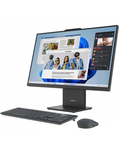 Моноблок Lenovo IdeaCentre AIO 27ARR9, 27", AMD Ryzen 5 7535HS, 16Гб/512Гб, Без ОС, Luna Grey