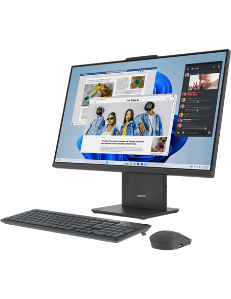 Моноблок Lenovo IdeaCentre AIO 27ARR9, 27", AMD Ryzen 5 7535HS, 16Гб/512Гб, Без ОС, Luna Grey