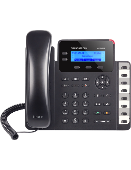 Telefon IP Grandstream GXP1628, Negru