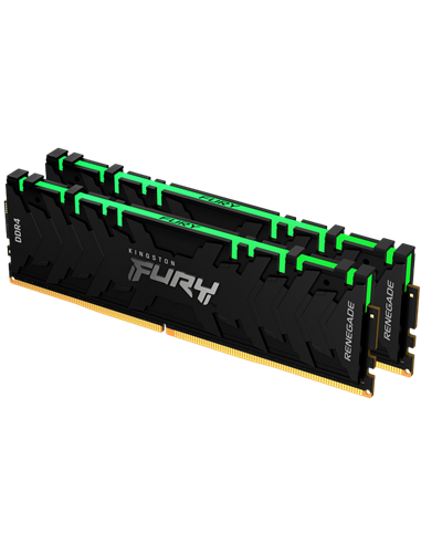 Memorie RAM Kingston FURY Renegade RGB, DDR4 SDRAM, 3200 MHz, 16GB, KF432C16RBAK2/16