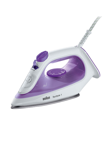 Fier de călcat Braun SI1080VI, 2000W, Alb | Violet