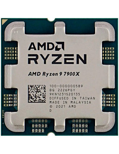 Procesor AMD Ryzen 9 7900X, AMD Radeon Graphics, | Tray