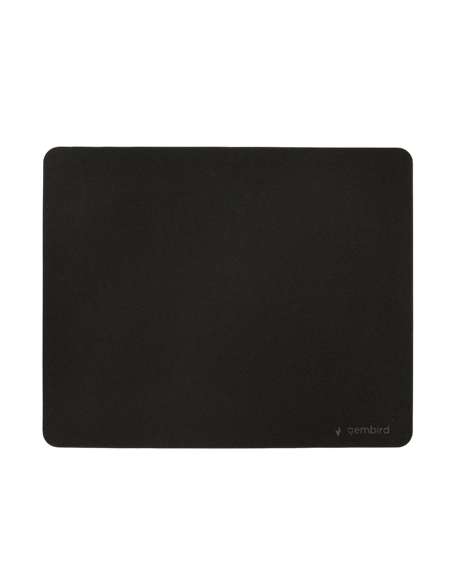 Коврик для мыши Gembird MP-S-BK-M, 260мм x 220мм, Чёрный