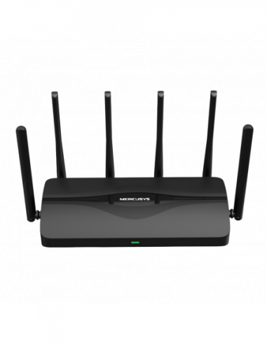 Беспроводные маршрутизаторы Wi-Fi 7 Tri-Band MERCUSYS Router MR47BE- 9.2Gbps-3x2.5Gbit LAN-1x2.5Gbit WAN- 6xAntennas