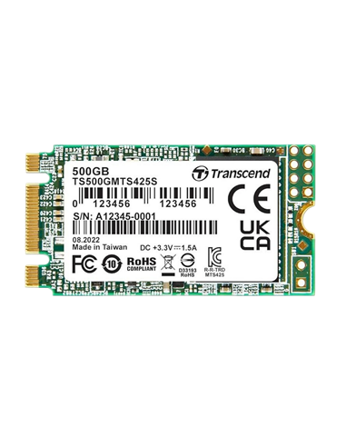 Накопитель SSD Transcend 425S, 500Гб, TS500GMTS425S