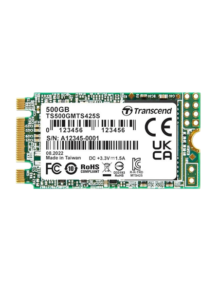 Unitate SSD Transcend 425S, 500GB, TS500GMTS425S