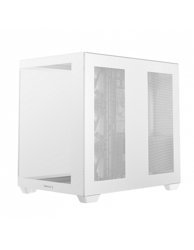 Компьютерный корпус Deepcool CG530 4F, Midi-Tower, Без блока питания, Белый