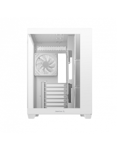 Компьютерный корпус Deepcool CG530 4F, Midi-Tower, Без блока питания, Белый