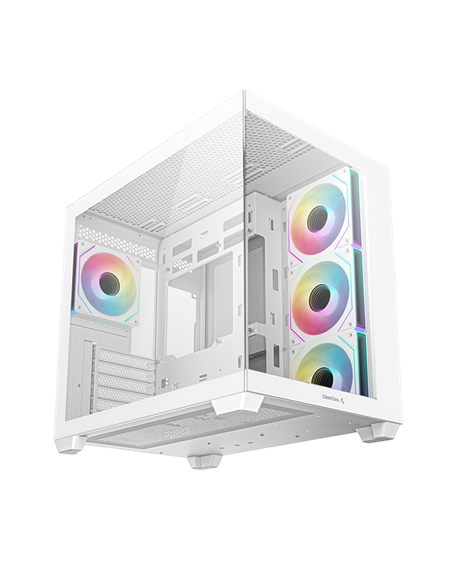 Компьютерный корпус Deepcool CG530 4F, Midi-Tower, Без блока питания, Белый Компьютерный корпус Deepcool CG530 4F, Midi-Tower, Без блока питания, Белый
