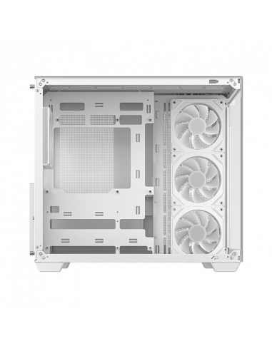 Компьютерный корпус Deepcool CG530 4F, Midi-Tower, Без блока питания, Белый