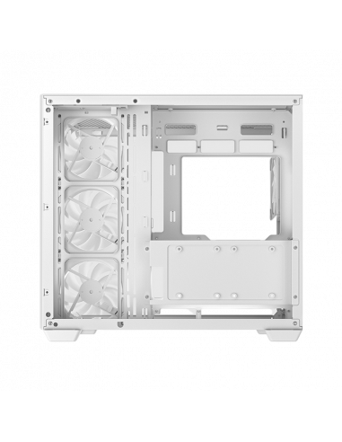 Компьютерный корпус Deepcool CG530 4F, Midi-Tower, Без блока питания, Белый