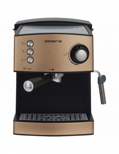 Espressoare Coffee Maker Espresso Polaris PCM1527E Champagne