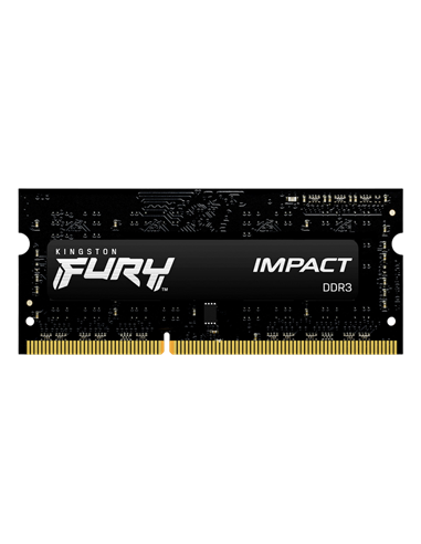 Memorie RAM Kingston FURY Impact, DDR3 SDRAM, 1600 MHz, 4GB, KF316LS9IB/4