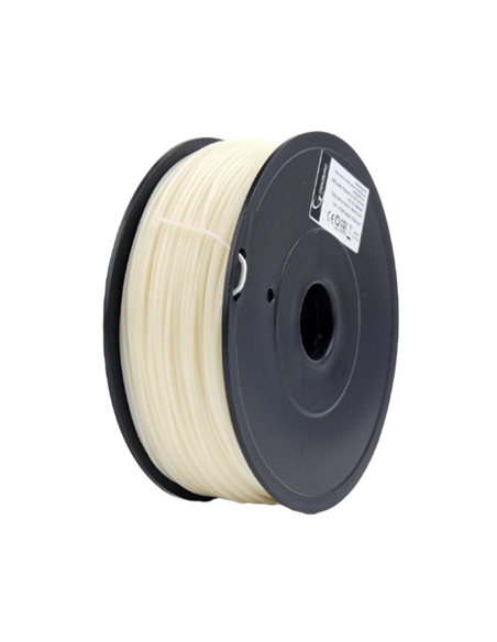 Filament pentru imprimantă 3D Gembird FF-3DP-ABS1.75-02-NAT, ABS, Alb , 1.75 mm, 0,6kg