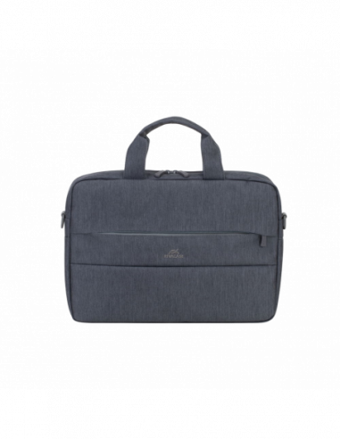 Genți Rivacase NB bag Rivacase 7522- for Laptop 14 amp City Bags- Dark Gray