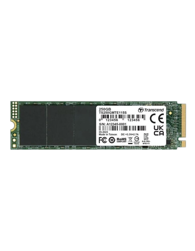 Накопитель SSD Transcend MTE115S, 250Гб