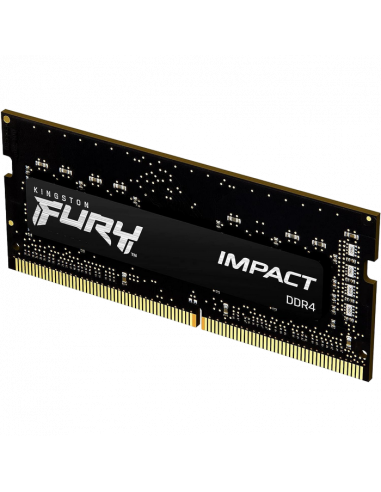 Оперативная память Kingston FURY Impact, DDR4 SDRAM, 2666 МГц, 16Гб, KF426S15IB1/16