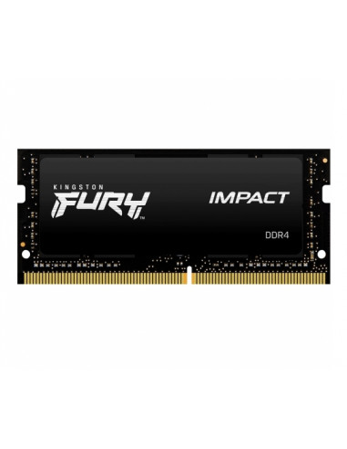 Оперативная память Kingston FURY Impact, DDR4 SDRAM, 2666 МГц, 16Гб, KF426S15IB1/16