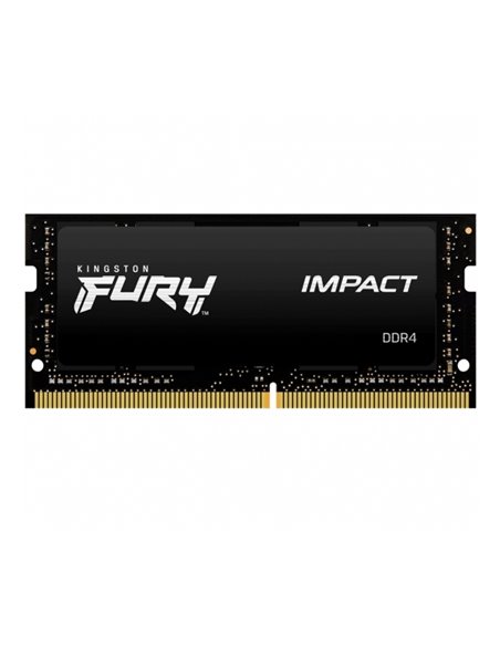 Оперативная память Kingston FURY Impact, DDR4 SDRAM, 2666 МГц, 16Гб, KF426S15IB1/16 Оперативная память Kingston FURY Impact, DDR4 SDRAM, 2666 МГц, 16Гб, KF426S15IB1/16