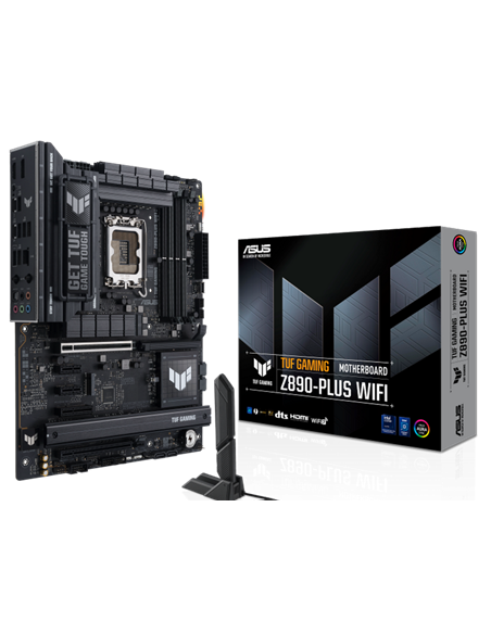 Placă de bază ASUS TUF GAMING Z890-PLUS WIFI, LGA1851, Intel Z890, ATX