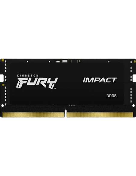 Оперативная память Kingston FURY Impact, DDR5 SDRAM, 6000 МГц, 16Гб, KF560S38IB-16