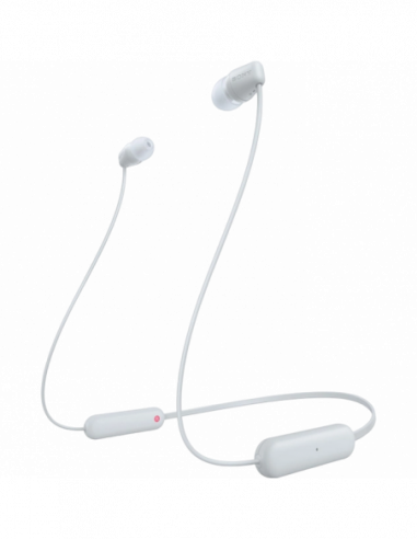 Căști SONY Bluetooth Earphones SONY WI-C100- White