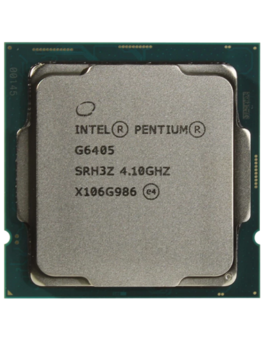 Procesor Intel Pentium G6405, Intel UHD 610 Graphics, Fără cooler | Tray