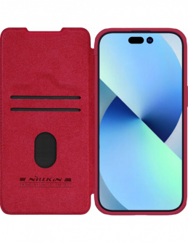 Huse Nillkin Flip Nillkin Apple iPhone 15- Qin Pro Red