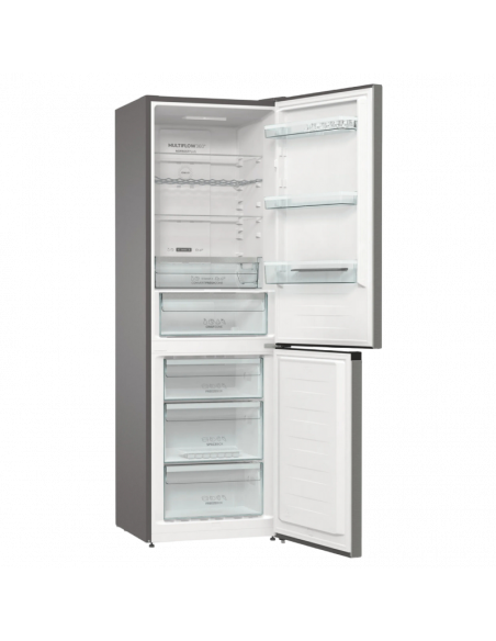 Холодильник Gorenje NRK 6192 AXL4, Серебристый